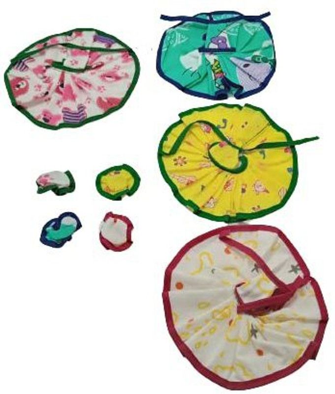 Laddu Ji combo of 4 cotton western style dresses size 3 (random) Dress  (Cotton)