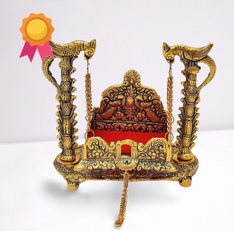 lootnixx SP Handicrafts Metal Krishna Jhula, Laddu Gopal Jhula, For Home And Office Jhula Jhula, krishna Jhula