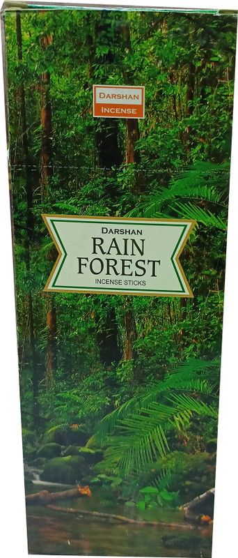 Darshan Rain Forest Agarbatti Masala Incense Stick Natural Fragrance  (90, Set of 12)