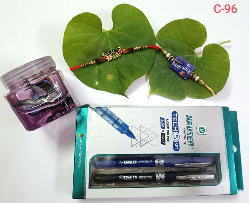 Rakhi Set  (Rakhi::::Pen Set::Slime)