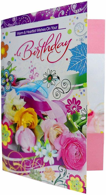 Time Trading Corporation Happy Birthday Musical Singing Greeting Card  (Multicolor, Pack of 1)