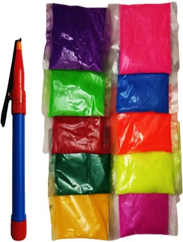 HODM Pack of 11 Rangoli Powder  (Multicolor)