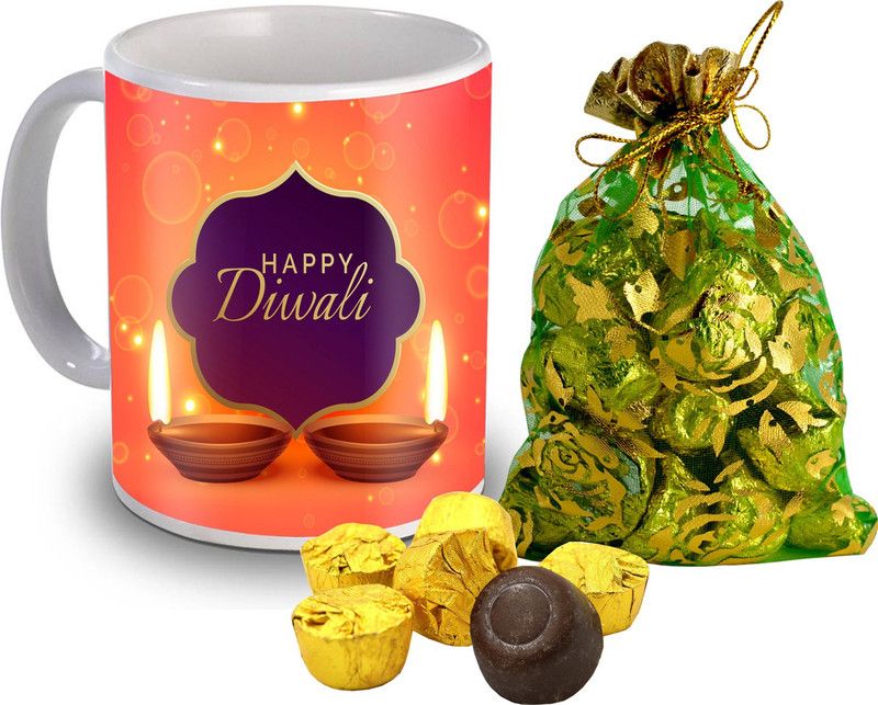 Midiron IZ19Choco15ThailiMU-STDiwali-22 Ceramic Gift Box  (Multicolor)