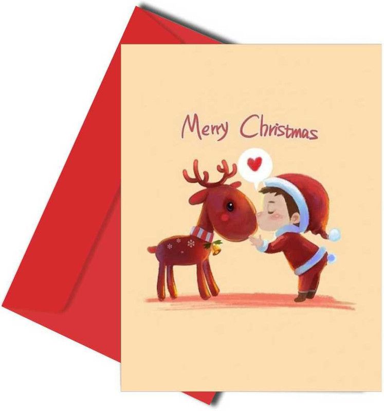 Ekayaa Enterprise Greeting Card  (Red, Pack of 1)