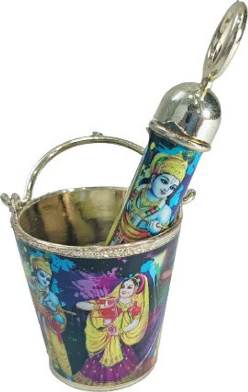 DURGA HOSIERY LADDO GOPAL BALTI PICHKARI ( HOLI SPECIAL) AND SPECIAL OCCASION COMBO Deity Ornament  (LADOO GOPAL)
