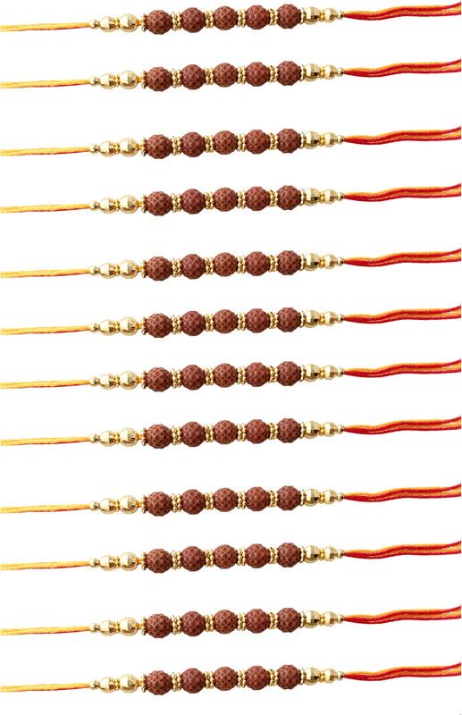 Rakhi Set  (12 Rudraksha Rakhi)