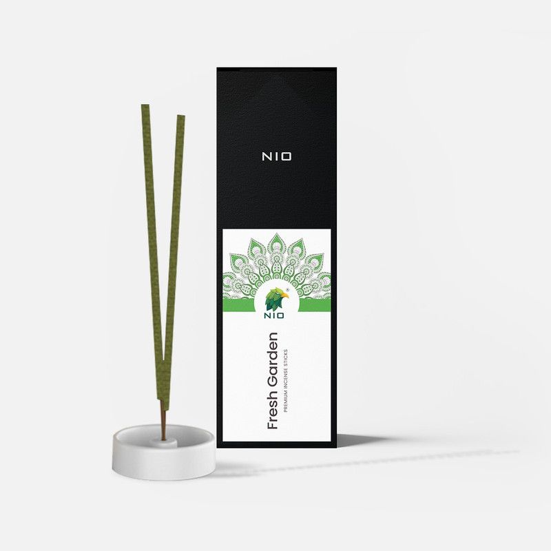 Nio Fresh Garden Fragrance Incense Sticks PACK OF 1  (60, Set of 1)