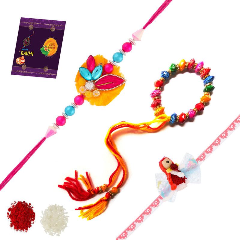 A R Chawal Roli Pack, Rakhi  (Chawal Roli Pack, Rakhi)