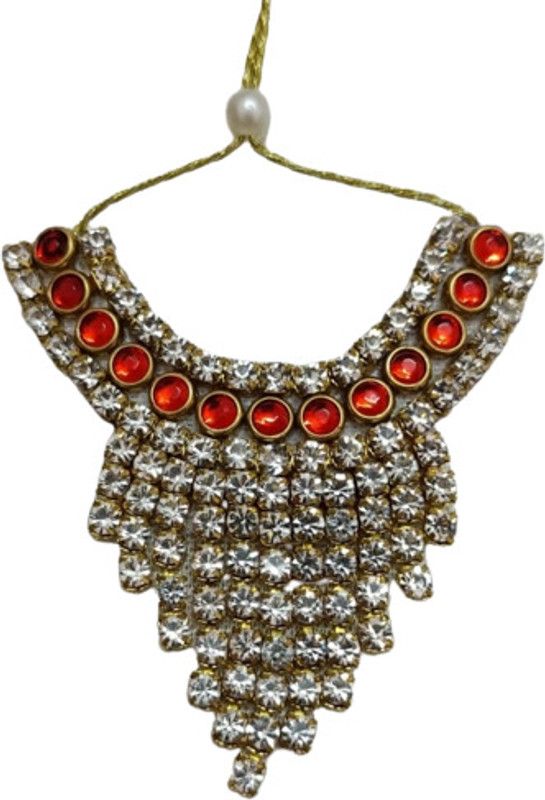 Firmus Thakur Ji (Size-4) Jewellery Set Necklace Deity Ornament  (Thakur Ji Jewellery Set (Size-4))