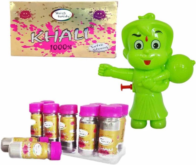 Indian Gift Emporium Pichkari, Color Holi Combo