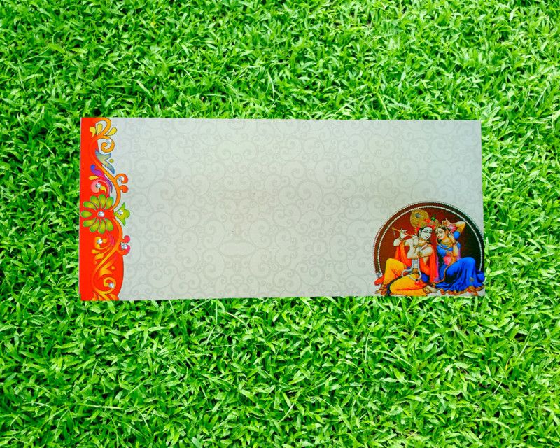 SHREE MAHAVIR PAPER Envelopes  (Pack of 50 White, Red)
