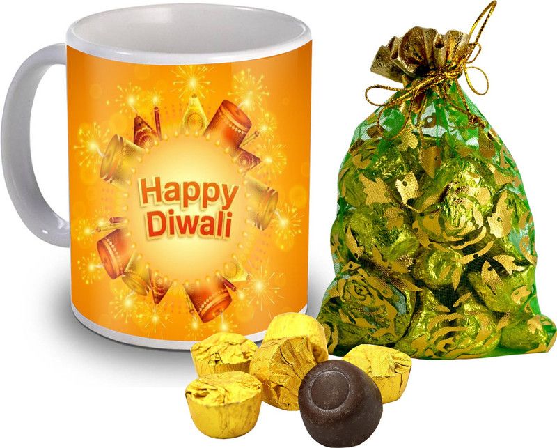 Midiron IZ19Choco15ThailiMU-STDiwali-23 Ceramic Gift Box  (Multicolor)