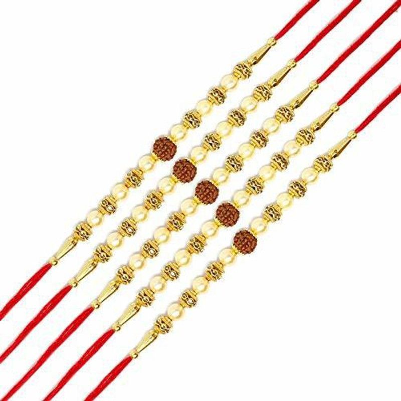 Chawal Roli Pack Set  (rakhi with roli & rice)