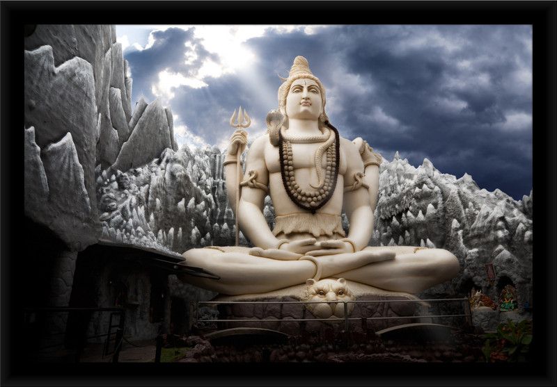 inkart craft Lord Shiv Religious Frame