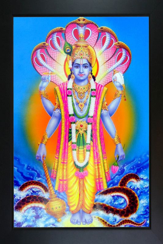 RV SALES lord vishnu Religious Frame