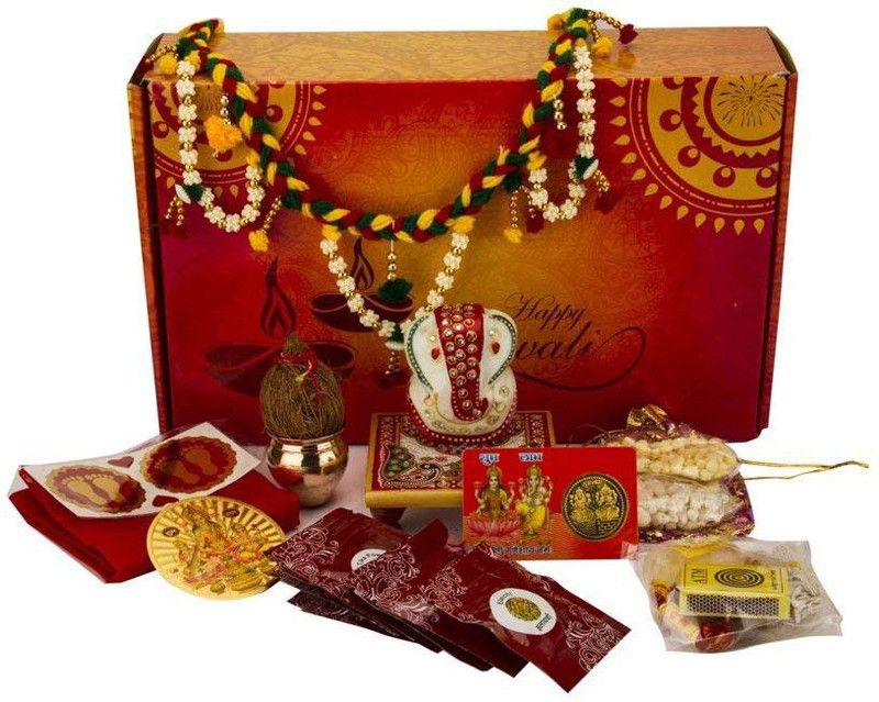 Wonder World ® Happy Diwali Mega Pooja Kit Prayer Kit