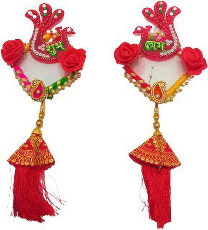 SHYAM Wall Hanging Subh Labh [Decorative Shubh Labh For Upcoming Diwali Festival Season] Handmade Premium Quality Rangoli Stencil