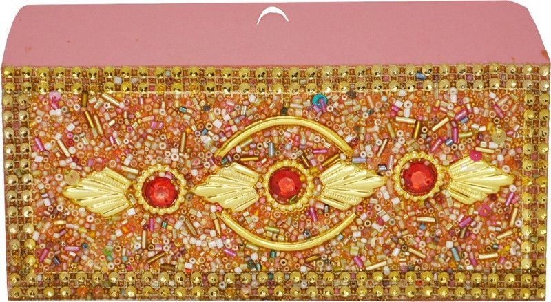 Santarms Shagun Wedding Envelopes: Elegant Cash Gifting Money Letters for Perfect Gift Envelopes  (Pack of 1 Red)