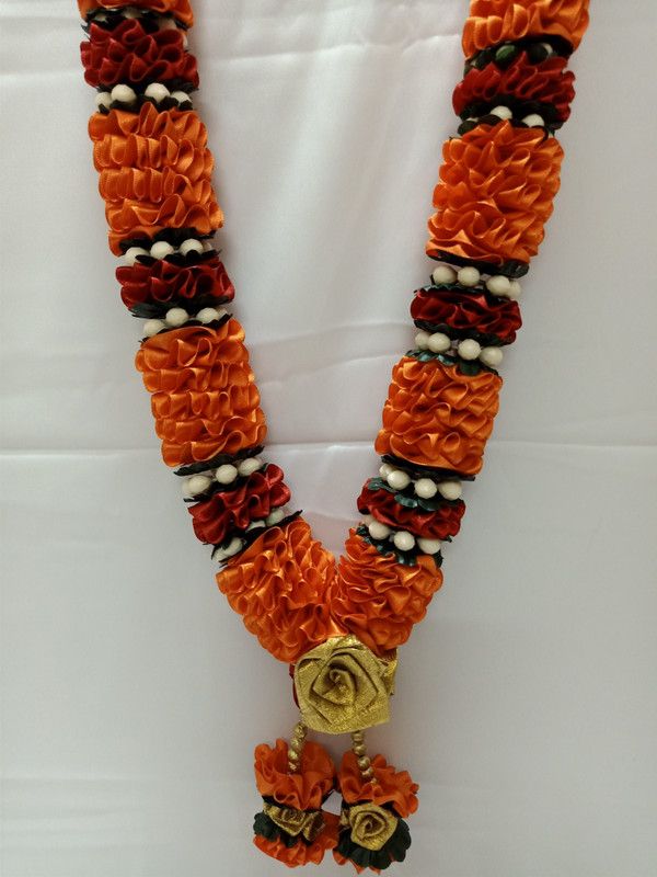 SHRI SAINATH ENTERPRIES SATIN Garland  (Multicolor)