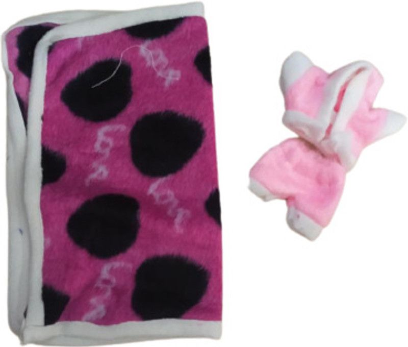 combo of 2 laddu gopal ji velvet suit \blanket with cushion(size 3) Dress  (Velvet)