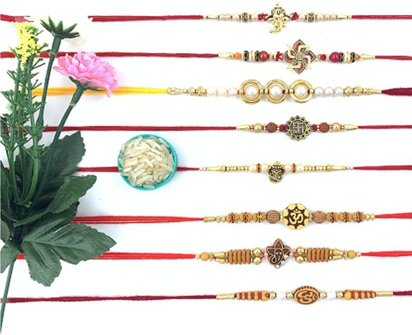 Rakhi Set  (Set Of 8)