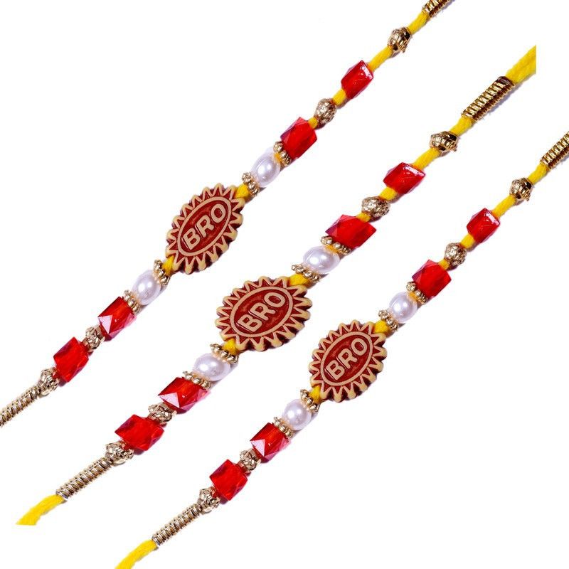 Rakhi Set  (3 Bhai Rakhi)