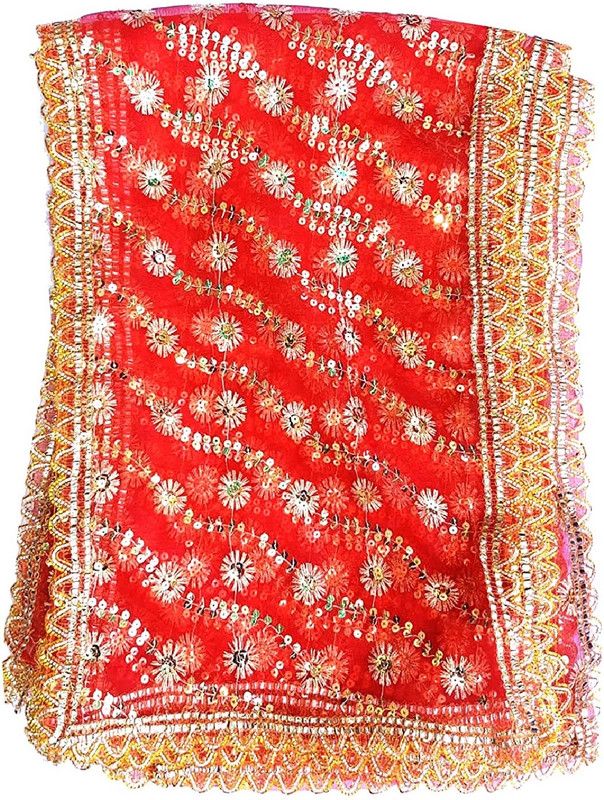 Himshikhar JAI MATA DI Dress  (Cotton)