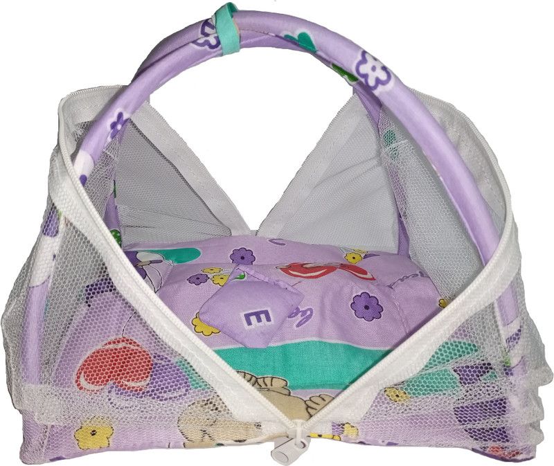 PRAMILA COLLECTION LADDO GOPAL MOSQUITO NET BED Dress  (Cotton)
