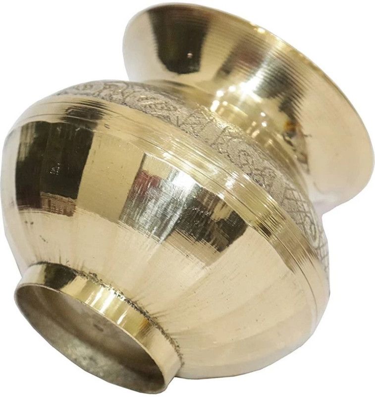 BPMJ Brass Kalash  (Gold)