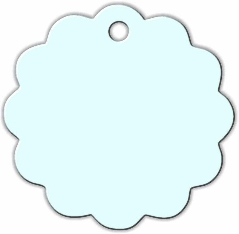 CVANU Creative Ideas Of Gift Tags Blank Label Sticker Hang Tag Double-Sided Printable Handmade Art/ Kraft With Golden Strings For Festival Decoration Events Small Business etc 400pcs- Steel Colour Greeting Card  (Steel, Pack of 400)
