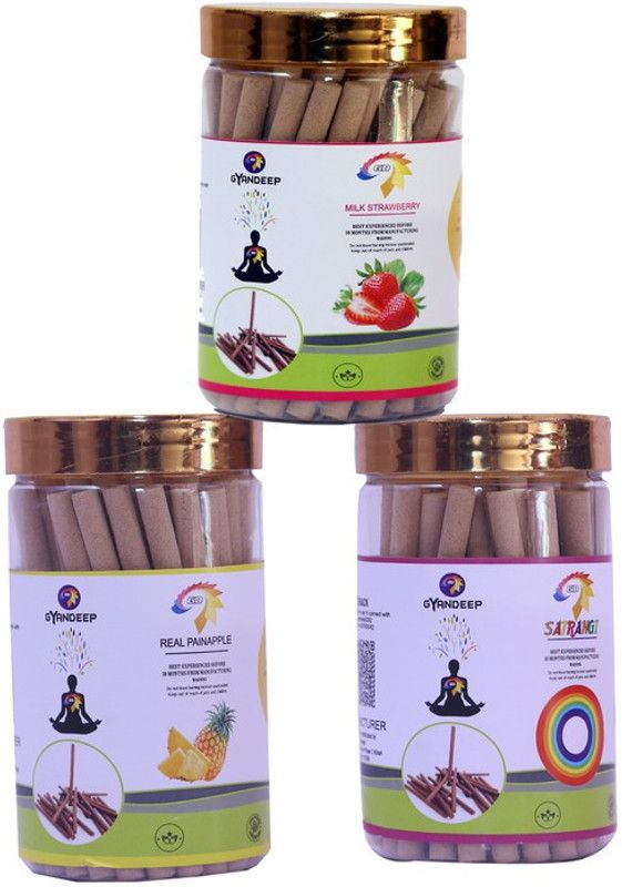 Gyandeep Premium & Fresh Bamboo Stick Low Smoke Incense Sticks 9