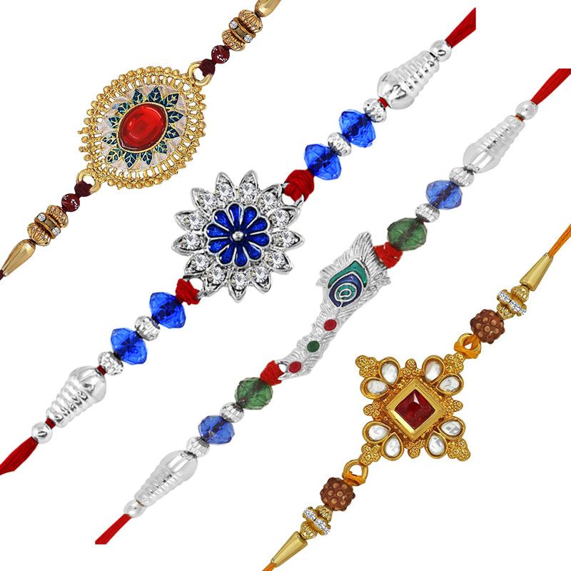 Bracelet Set  (4 Rakhi)