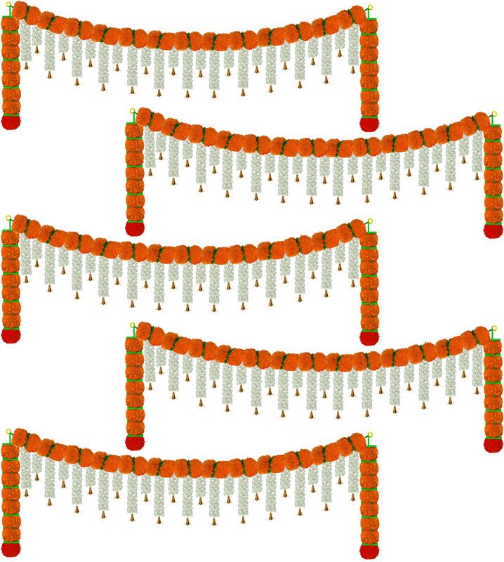 iHandikart Artificial Flowers Toran  (Plastic)