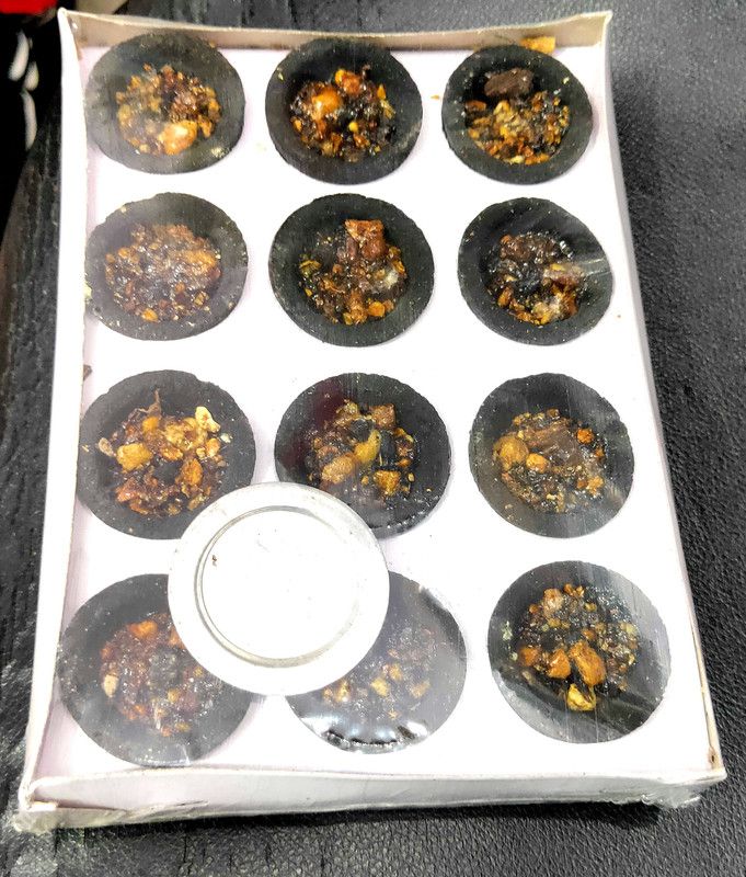 Newvent 12 pc Pure Loban, Neem, Tulsi and Guggal blend With Soothing Fragrance Floral Dhoop Floral  (12, Set of 12)