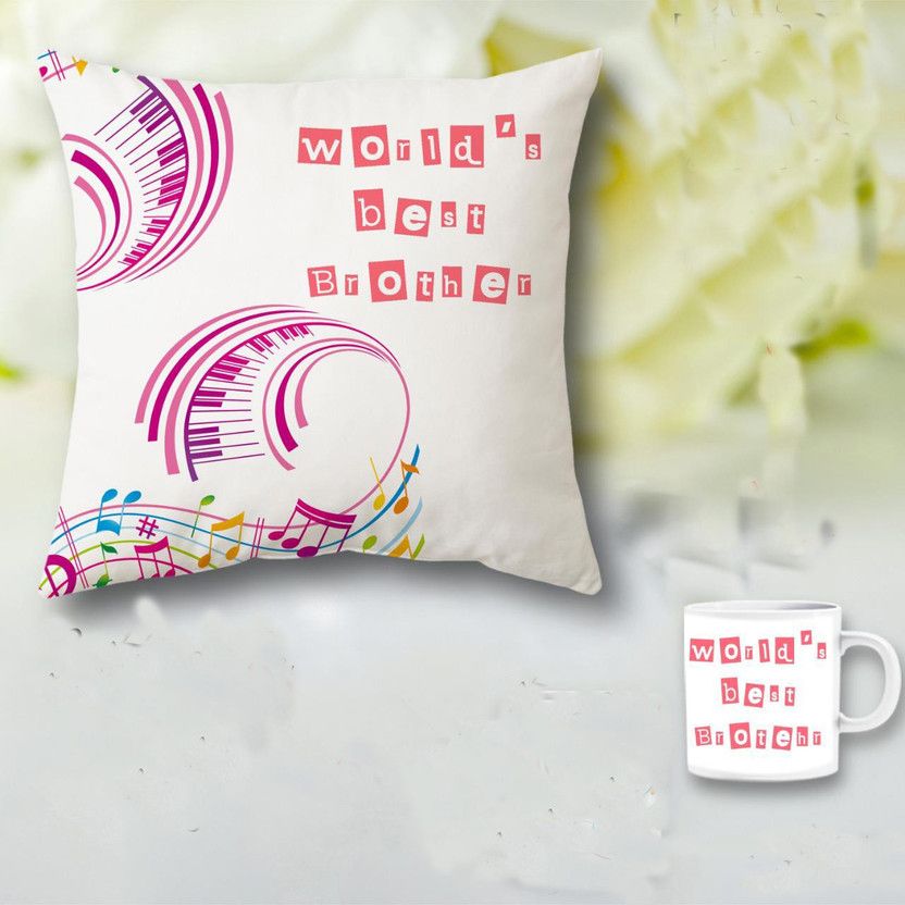 rg7 Cushion, Mug Set  (1 cushion and 1 mug)