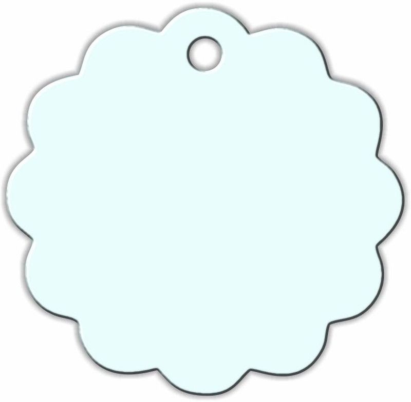 CVANU Creative Ideas Of Gift Tags Blank Label Sticker Hang Tag Double-Sided Printable Handmade Art/ Kraft With Golden Strings For Festival Decoration Events Small Business etc 400pcs- Grey Fog Colour Greeting Card  (Grey Fog, Pack of 400)