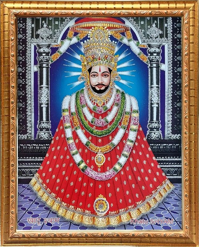 Shyam Framing Art Lord Khatu Shyam Religious Frame