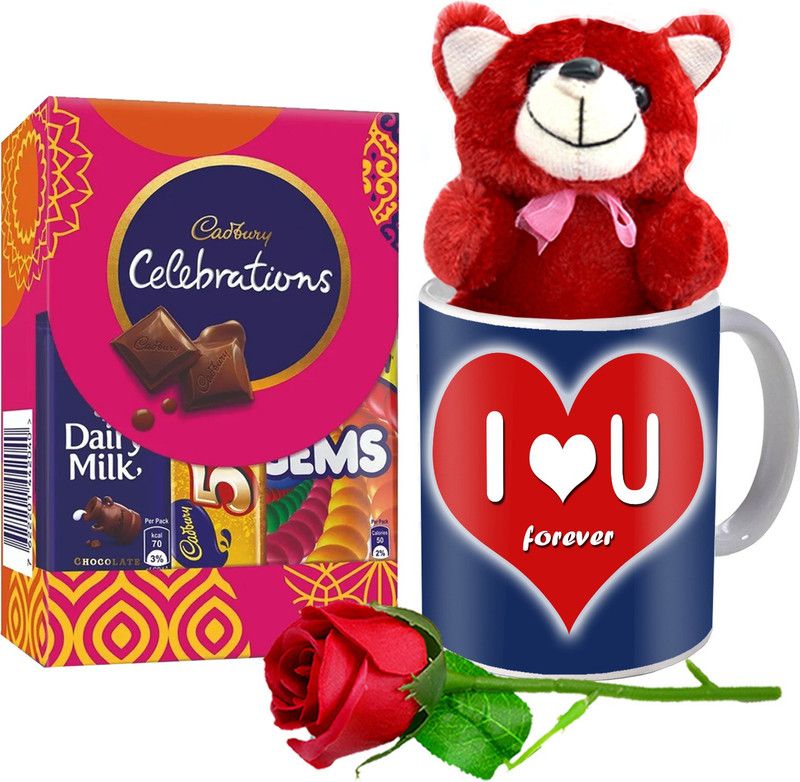 Midiron Valentine gifts, Gift for girls, Gift for wife, Valentine gift for Girlfriend Ceramic Gift Box  (Multicolor)