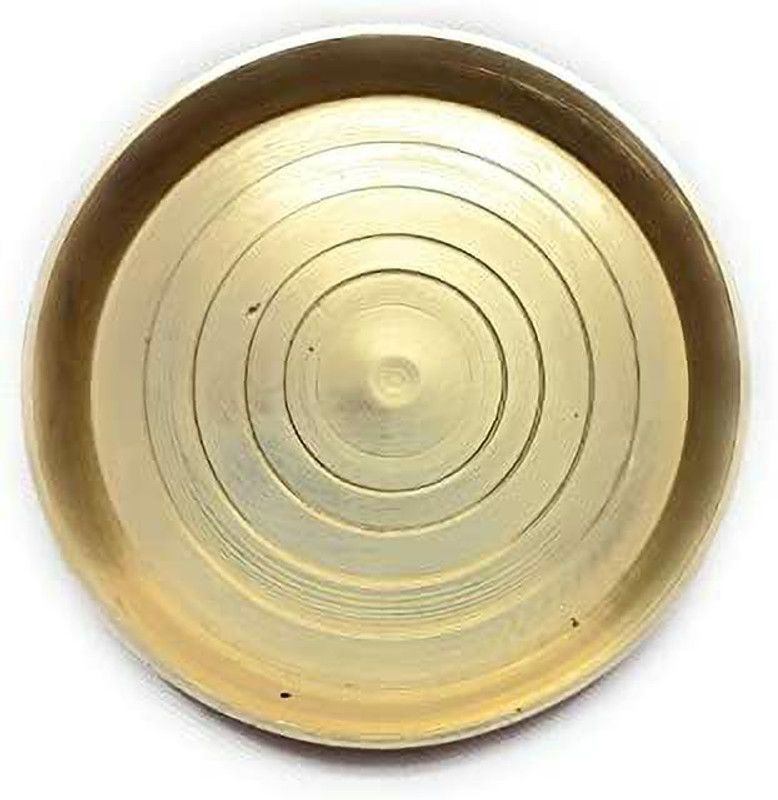 Krushnesh Creations KC-213-PLAT Brass  (1 Pieces, Yellow)