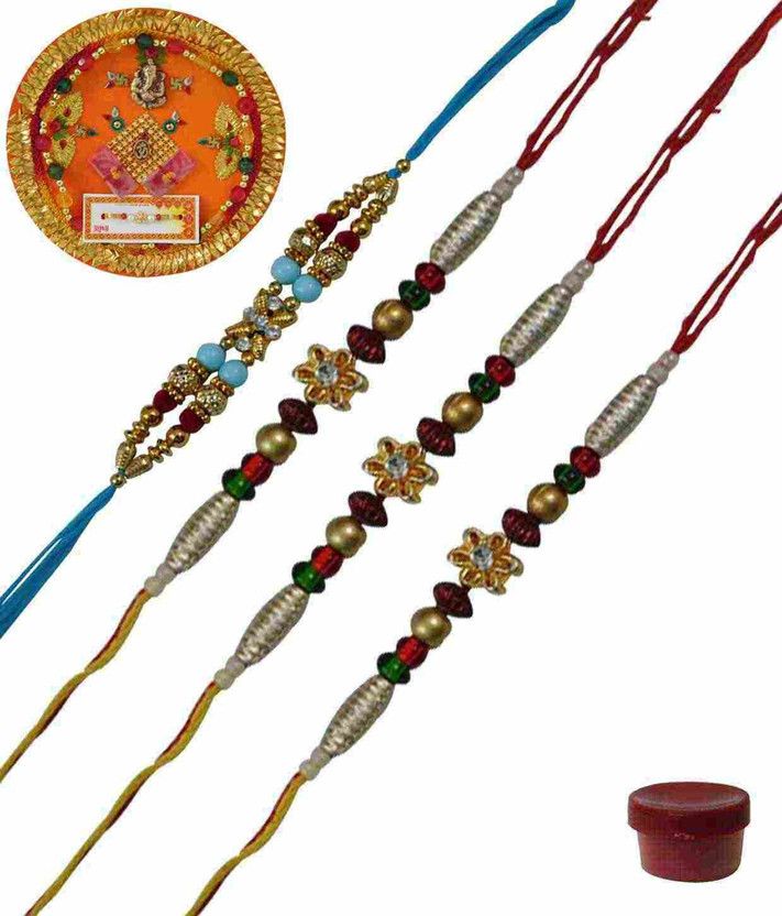 Rakhi Set  (Rakhi Thali and rakhi Set)