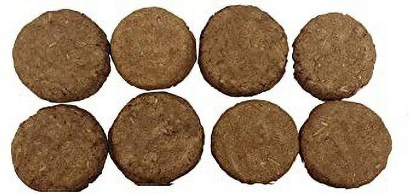 Earth Angels Normal Gir cow Dung Cake pack of 08