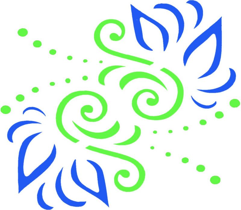 Heartily™ Diwali Festival Wooden C Rangoli Stencil