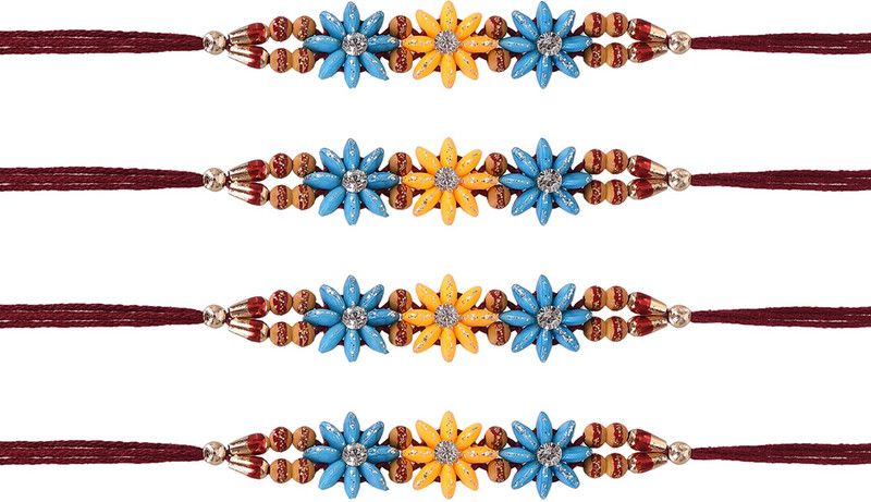 Rakhi Set  (4 Designer Rakhi)