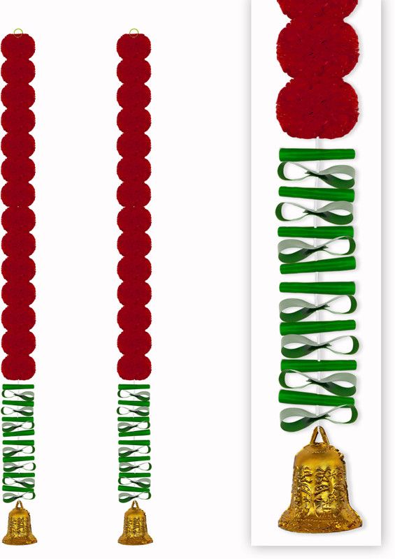 iHandikart Plastic Garland  (Red)