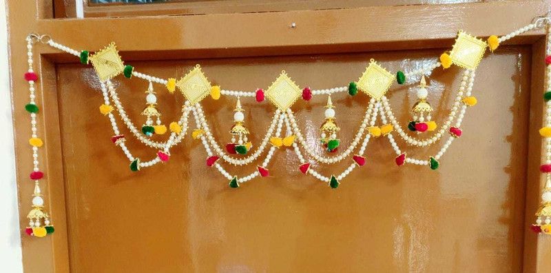 Kanha Make Your Home Decorative This Year With Unique Decorative Design SHUBH LABH Toran/Door Bandarwal/ Wall Hanging For Your Entrance/Main Door [Best For ALL Upcoming Diwali Festival Season] Toran