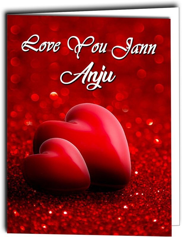 Midas Craft Greeting Card  (Red, Pack of 1)