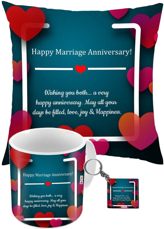ME&YOU Cushion, Mug, Keychain Gift Set