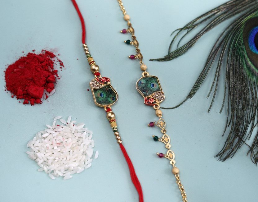 Shiv_Rakhi_pack_2_1 Rakhi, Chawal Roli Pack Set  (2)