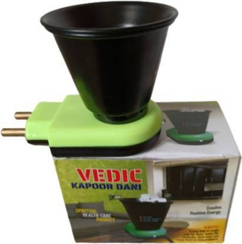 Pass Pass Plastic Incense Holder  (Green, Black)
