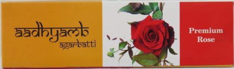 AADHYAMB ROSE 100 ROSE Incense Sticks Agarbatti  (72, Set of 4)